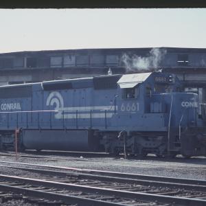 SD45-2 6661 in Harrisburg, PA