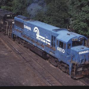 U25C 6810 and GP35 2397 in Enola, PA