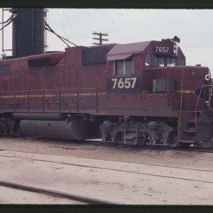 GP38AC 7657 in Rutherford, PA