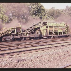 Speno Rail Train in Rutherford, PA