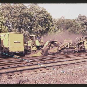 Speno Rail Train in Rutherford, PA