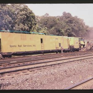 Speno Rail Train in Rutherford, PA