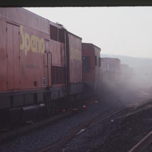 Speno Rail Train in Rutherford, PA