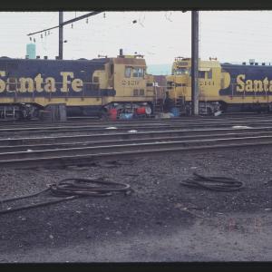 ATSF CF7s 2429 and 2444 in Enola, PA