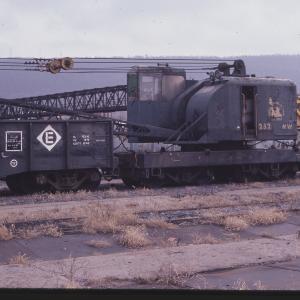 CNJ MoW Crane 252 in Reading, PA