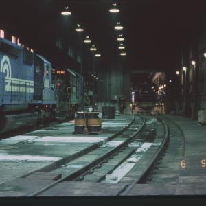 SD40-2 6356 and GP38-2 8078 in Enola Diesel Shop in Enola, PA