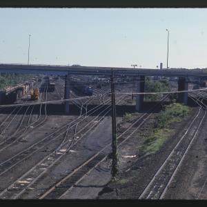 GP40 3168 and C30-7 6606 Westbound in Enola, PA