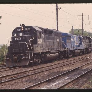 GP40 3254 and U33B 2926 in Enola, PA