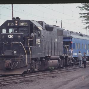 GP38-2 8155 and Business Car 3