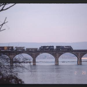 B23-7 1990 and GP35 2357 in Rockville, PA