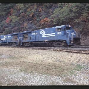 B23-7s 1913 and 1917 at Horseshoe Curve