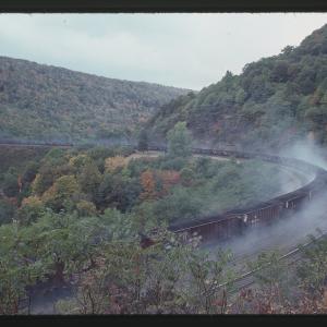 Coal Train at Horseshoe Curve