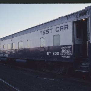 EMD Test Car ET 800 in Enola, PA