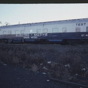 EMD Test Car ET 800 in Enola, PA