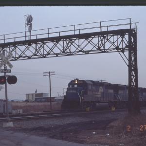 GP40-2 3358 at Ramona, PA