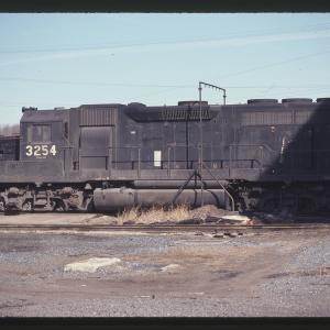GP40 3254 in Rutherford, PA
