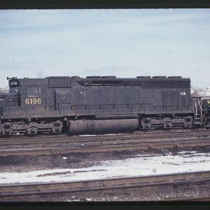 SD45 6196 in Rutherford, PA