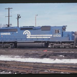 SD40-2 6522 in Rutherford, PA