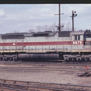 SDP45 6679 in Rutherford, PA