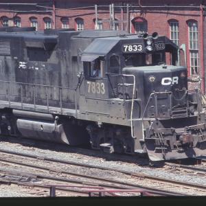GP38 7833 in Rutherford, PA