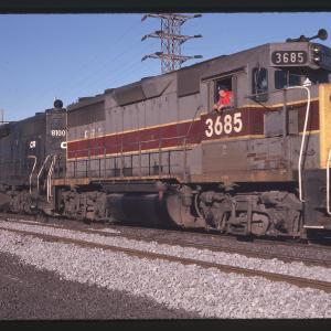 GP38-2 8100 and GP35 3685