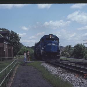GP40-2 3377 in Duncannon, PA