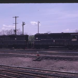 GP30 2201 and GP9B 3802