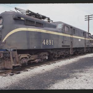 GG1 4891 in Rutherford, PA