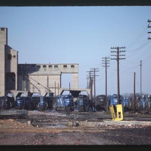 Stored Motive Power at Rutherford, PA