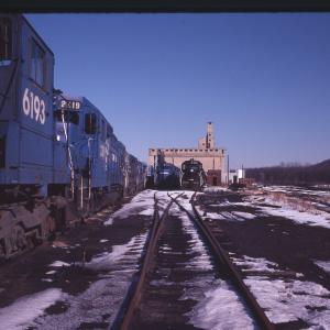 SD45 6193 at Rutherford, PA