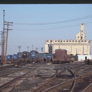 Stored Motive Power at Rutherford, PA