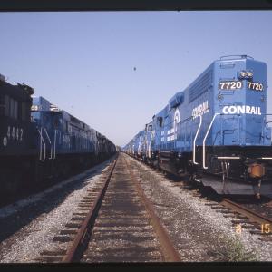 GP38 7720 in Rutherford, PA