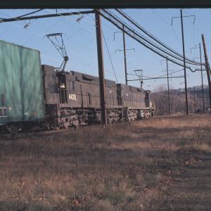 E44s 4438 and 4452 in Columbia, PA