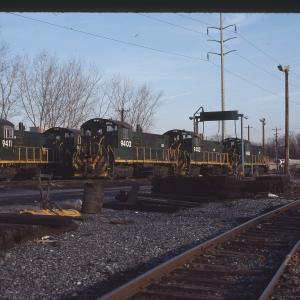 SW1001s 9411, 9402, 9403, and 9404 in Lebanon, PA