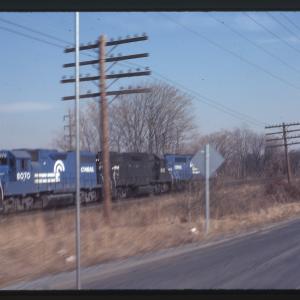 GP38-2 8070 in Lebanon, PA