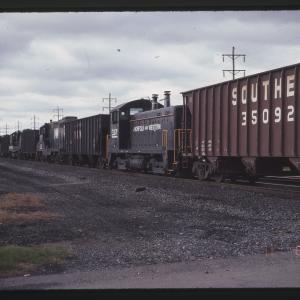 String of Norfolk & Western Engines heading to Scrap behind SD40 6300 and GP38-2 8120 in Cleona, PA