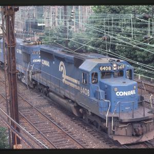 SD40-2 6408 and U30B 2836 in Parkesburg, PA