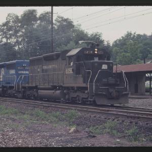 SD40 6258 and SD40-2 6523 in Parkesburg, PA