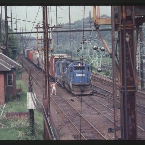 SD40-2 6408 and U30B 2836 in Parkesburg, PA