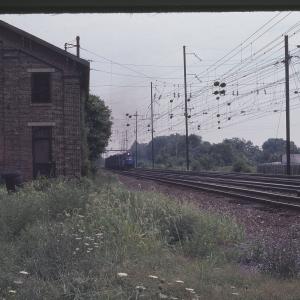 SD40-2 6399 and U28C 6828 at Parkesburg, PA