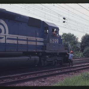 SD40-2 6399 at Parkesburg, PA