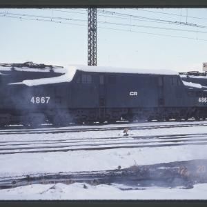 GG1 4867 in Harrisburg, PA