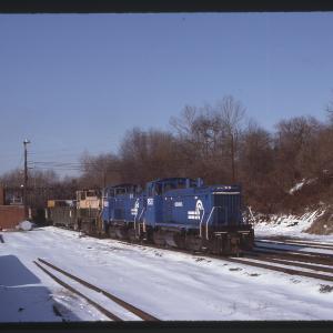 CR 9531 and Two More SW1500s at Steel Tower