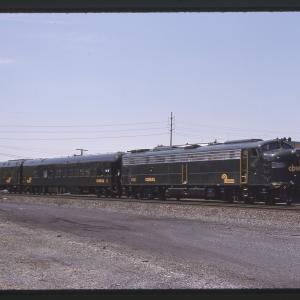 Photo of EMD E8 4020 with Train