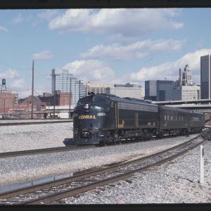 Photo of EMD E8 4021 in Baltimore MD