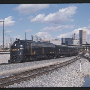 Photo of EMD E8 4021 in Baltimore MD