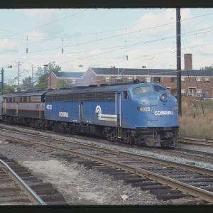 Photo of EMD E8 4022 in South Amboy NJ