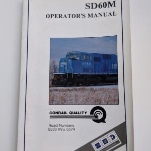 SD60M Operator's Manual