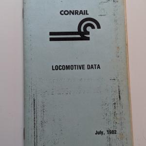 Locomotive Data Book, July 1982