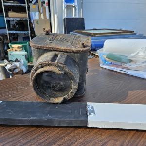 PRR position-light Lamp with flat lens and without hood (visor)